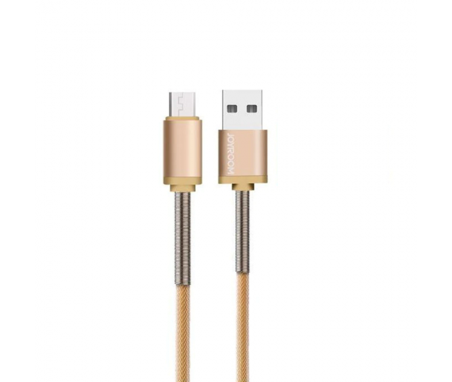 Cablu de date Micro USB Explorer Series pentru telefon si tableta, bej, 1 m