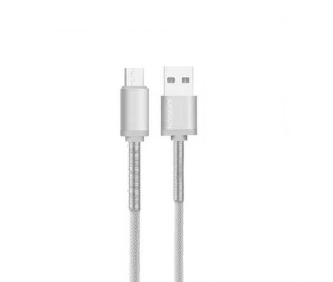 Cablu de date Micro USB Explorer Series pentru telefon si tableta, alb, 1 m
