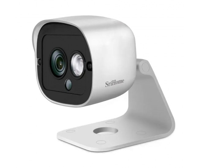 Camera de supraveghere Wireless Sricam, SriHome, FullHD 3MP, Monitorizare Video Audio, Vedere Nocturna, Sunet bidirectional, senzor miscare