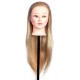 Cap de practica manechin, Lila Rossa, lung, sintetic, 80 cm, blond