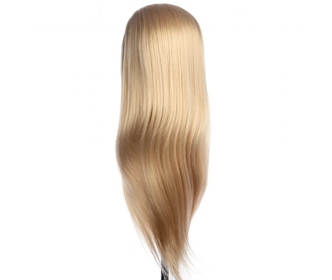 Cap de practica manechin, Lila Rossa, lung, sintetic, 80 cm, blond