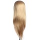 Cap de practica manechin, Lila Rossa, lung, sintetic, 80 cm, blond