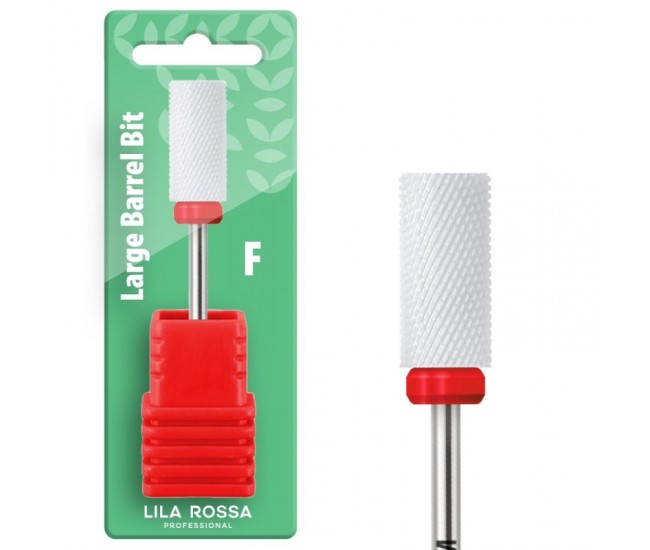 Capat freza ceramic alb Lila Rossa 01F, duritate mica