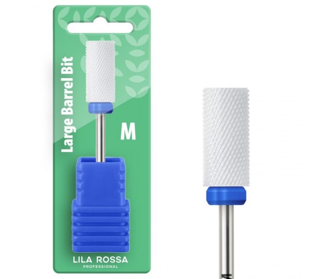 Capat freza ceramic alb Lila Rossa 01M, duritate medie