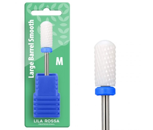 Capat freza ceramic alb Lila Rossa 02M, duritate medie