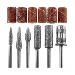 Set capete freza, Lila Rossa, 6 buc,RCFS6A