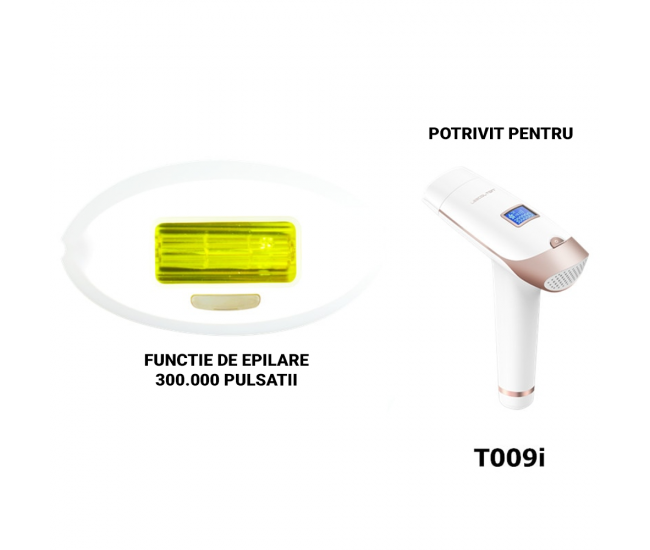 Rezerva cap pentru epilator IPL Lescolton T009I, epilare definitiva, 300.000 pulsatii Rezerva cap pentru epilator IPL Lescolton T009I, epilare definitiva, 300.000 pulsatii