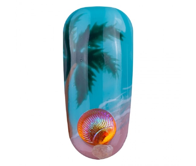 Carusel decoratiuni unghii, model stoica, multicolore