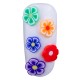 Carusel fimo Lila Rossa, decoratiuni flori pentru unghii