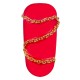 Carusel, lantisor metalic pentru unghii, multicolor