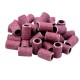 Set cilindri abrazivi Lila Rossa, inele smirghel cu granulatie 150, 100 buc Set cilindri abrazivi Lila Rossa, inele smirghel cu granulatie 150, 100 buc