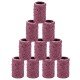 Set cilindri abrazivi Lila Rossa, inele smirghel cu granulatie 150, 100 buc Set cilindri abrazivi Lila Rossa, inele smirghel cu granulatie 150, 100 buc