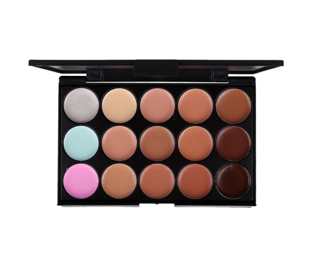 Cream contour kit perfect skin, 15 nuante