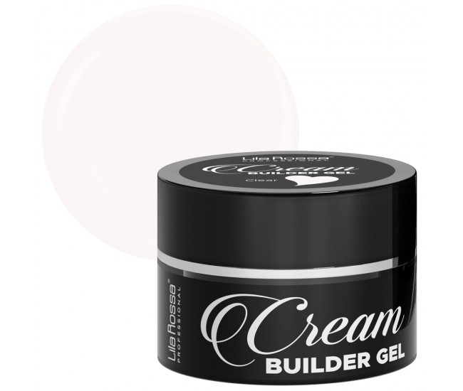 Cream Builder Gel Lila Rossa, Clear,  50 g