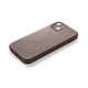 Husa de protectie Decoded IPhone 13, compatibila MagSafe, piele ecologica, maro