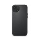 Husa de protectie Decoded IPhone 13, compatibila MagSafe, piele ecologica, negru