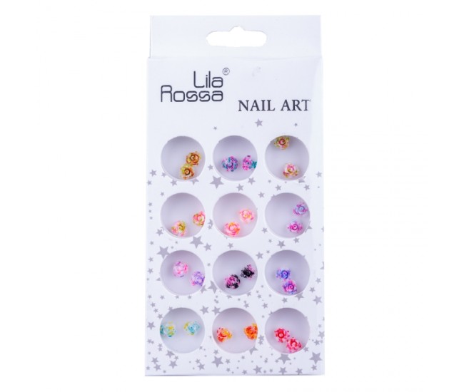 Decoratiuni pentru unghii Floare, Lila Rossa