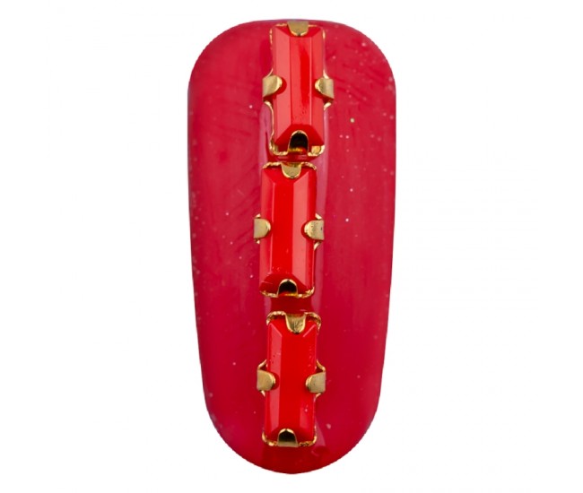 Decoratiuni pentru unghii Lila Rossa, pietre multicolore