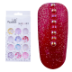 Decoratiuni unghii, Lila Rossa, mix pietricele, multicolore