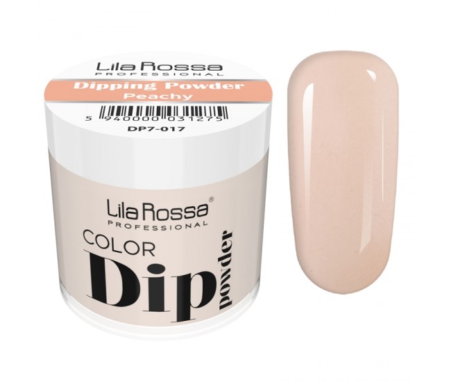 Dipping powder color, Lila Rossa, 7 g, 017 peachy
