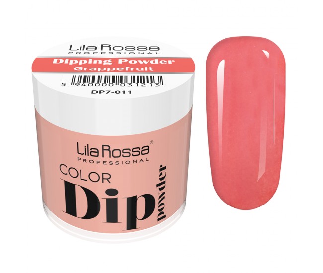 Dipping powder color, Lila Rossa, 7 g, 011 grappefruit