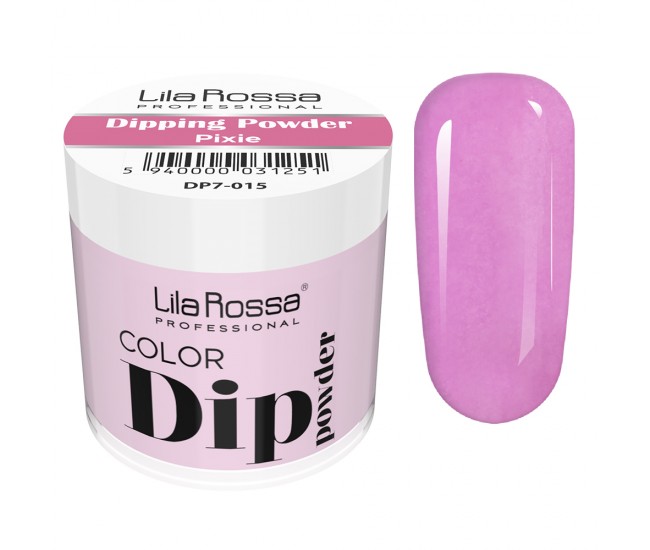 Dipping powder color, Lila Rossa, 7 g, 015 pixie