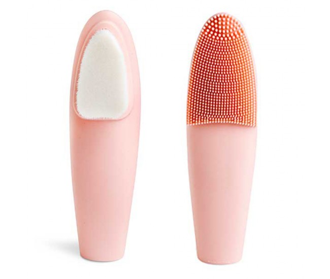Dispozitiv curatare faciala IDC INSTITUTE DOUBLE SIDED FACIAL CLEANSING BRUSH