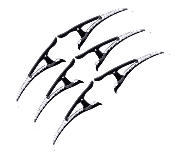 Set clame de par eagle, negre, 6 buc, 6313 Set clame de par eagle, negre, 6 buc, 6313