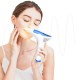 Epilator IPL cu maner, Lila Care, 500.000 pulsatii, display LCD, 5 trepte de intensitate, 3 capete, Alb/Albastru