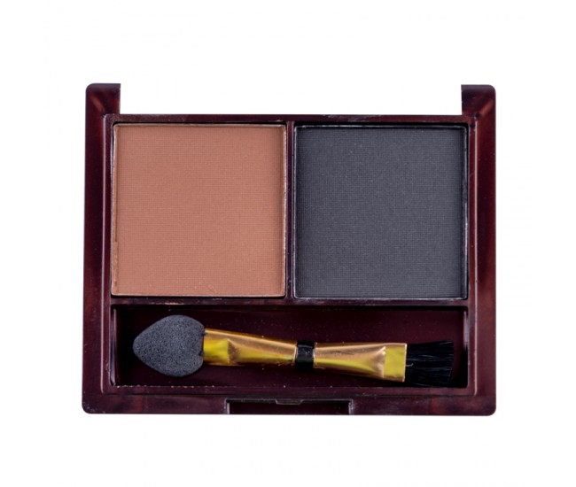 Fard de sprancene, Miss Rose Eyebrow Powder 03, cu aplicator