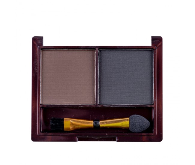 Fard de sprancene, Miss Rose Eyebrow Powder 04, cu aplicator