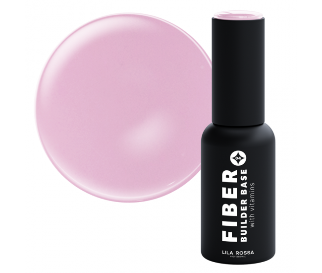 Fiber Builder Base cu Vitamine, Lila Rossa, 7 g, Blushing