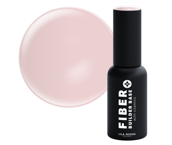Fiber Builder Base cu Vitamine, Lila Rossa, 7 g, Light Pink