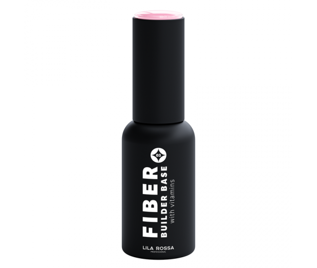 Fiber Builder Base cu Vitamine, Lila Rossa, 7 g, Rambler Rose