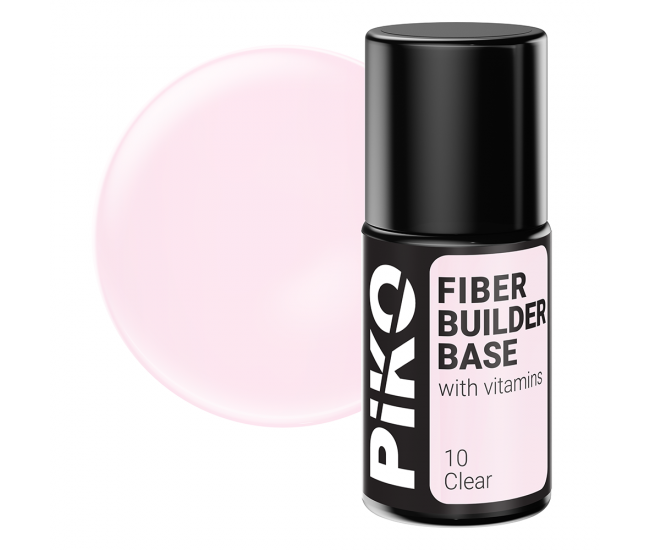 Fiber builder base cu Vitamine, Piko, 7 ml, Clear