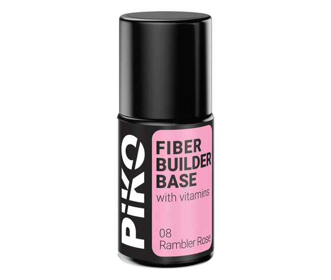 Fiber builder base cu Vitamine, Piko, 7 ml, Rambler Rose
