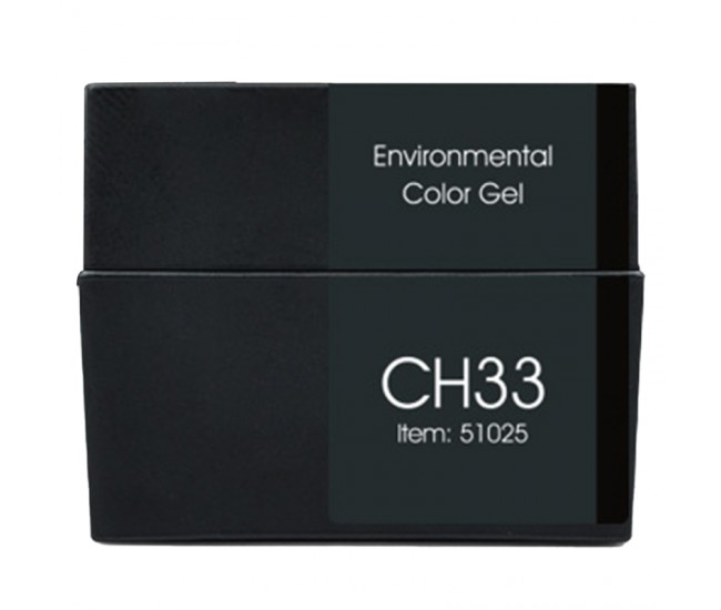 Gel color Canni Mud, verde sidefat, 5 ml, CH33