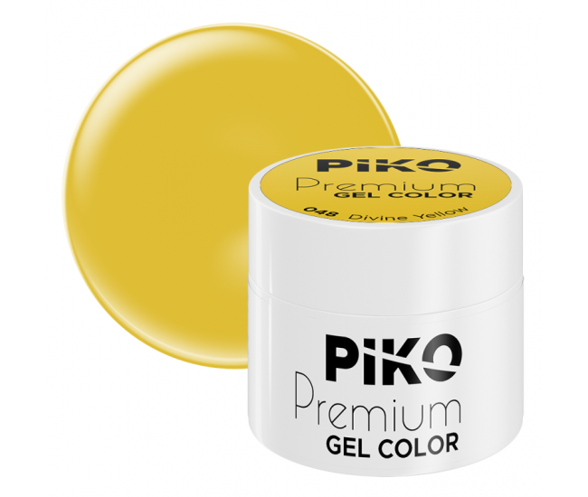 Gel color Piko, Premium, 5g, 048 Yellow