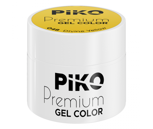 Gel color Piko, Premium, 5g, 048 Yellow