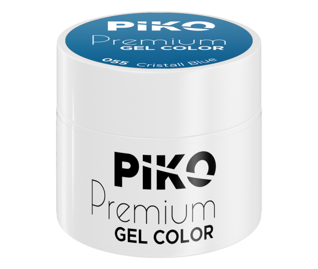 Gel color Piko, Premium, 5g, 055 Cristall Blue