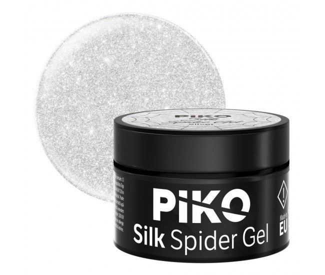 Gel de unghii PIKO silk spider gel Silver