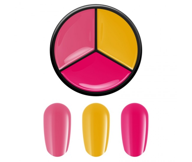 Gel de unghii Piko Solid color gel 3 culori 304