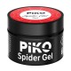 Gel de unghii PIKO spider gel rosu