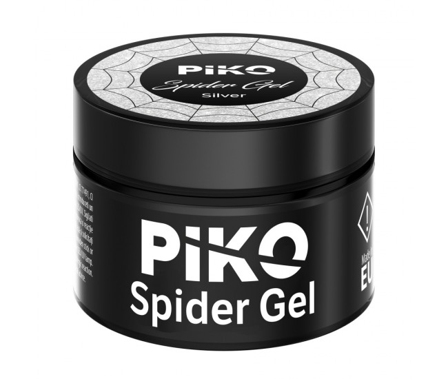 Gel de unghii PIKO spider gel silver
