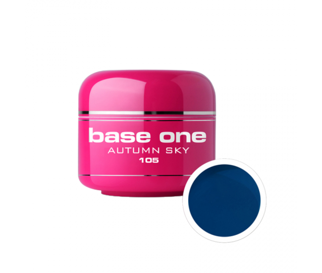 Gel UV color Base One, 5 g, autumn sky 105