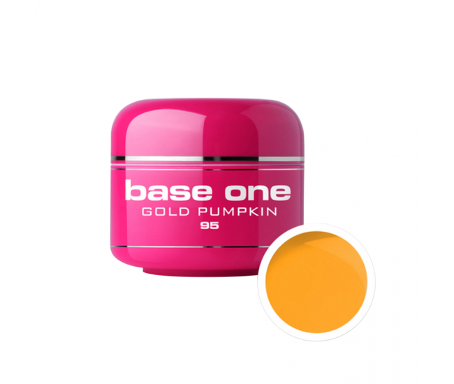 Gel UV color Base One, 5 g, gold pumpkin 95
