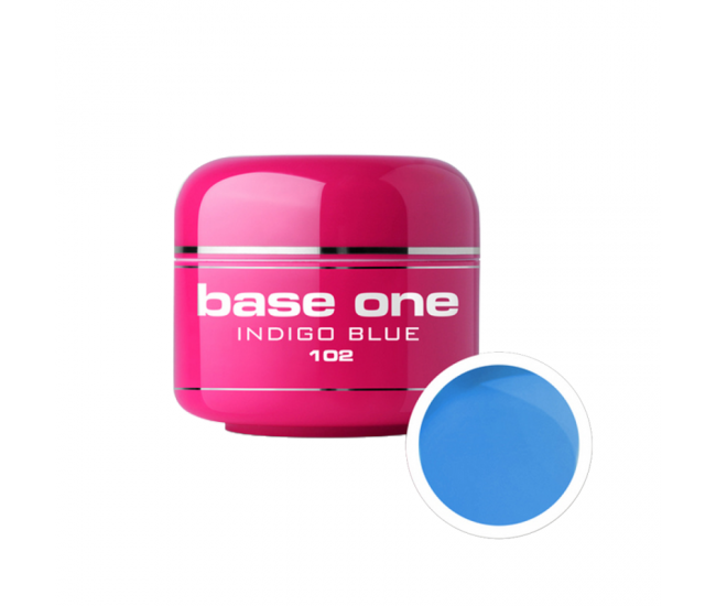 Gel UV color Base One, 5 g, indigo blue 102