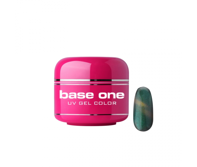 Gel UV color Base One, 5 g, Magnetic Chameleon, tropical forest 09