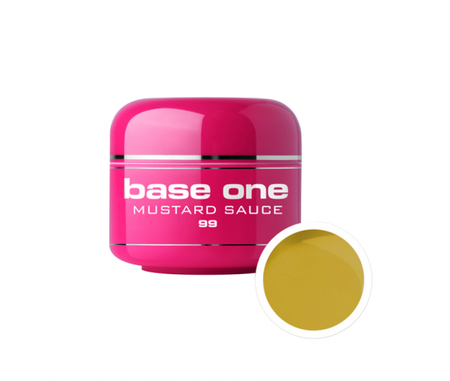 Gel UV color Base One, 5 g, mustard sauce 99