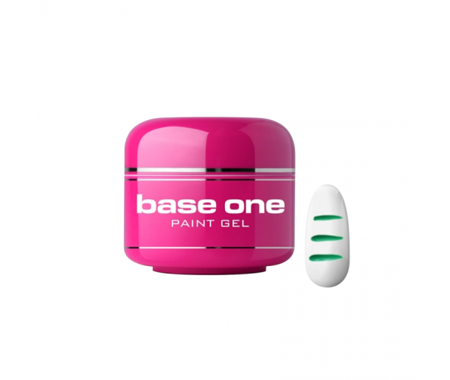 Gel UV color Base One, 5 g, Paint Gel, dark green 10